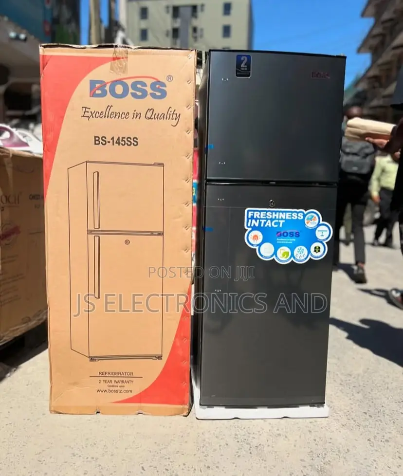 Boss Fridge Double Door Liter 138 Hii Ni New Model Original