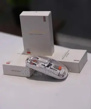 Transparent Wireless Bluetooth Rechargeable Mouse