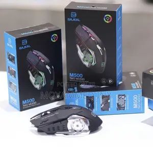 Bajeal M500 2.4g +Bluetooth Rechargeable Mouse Gaming Des