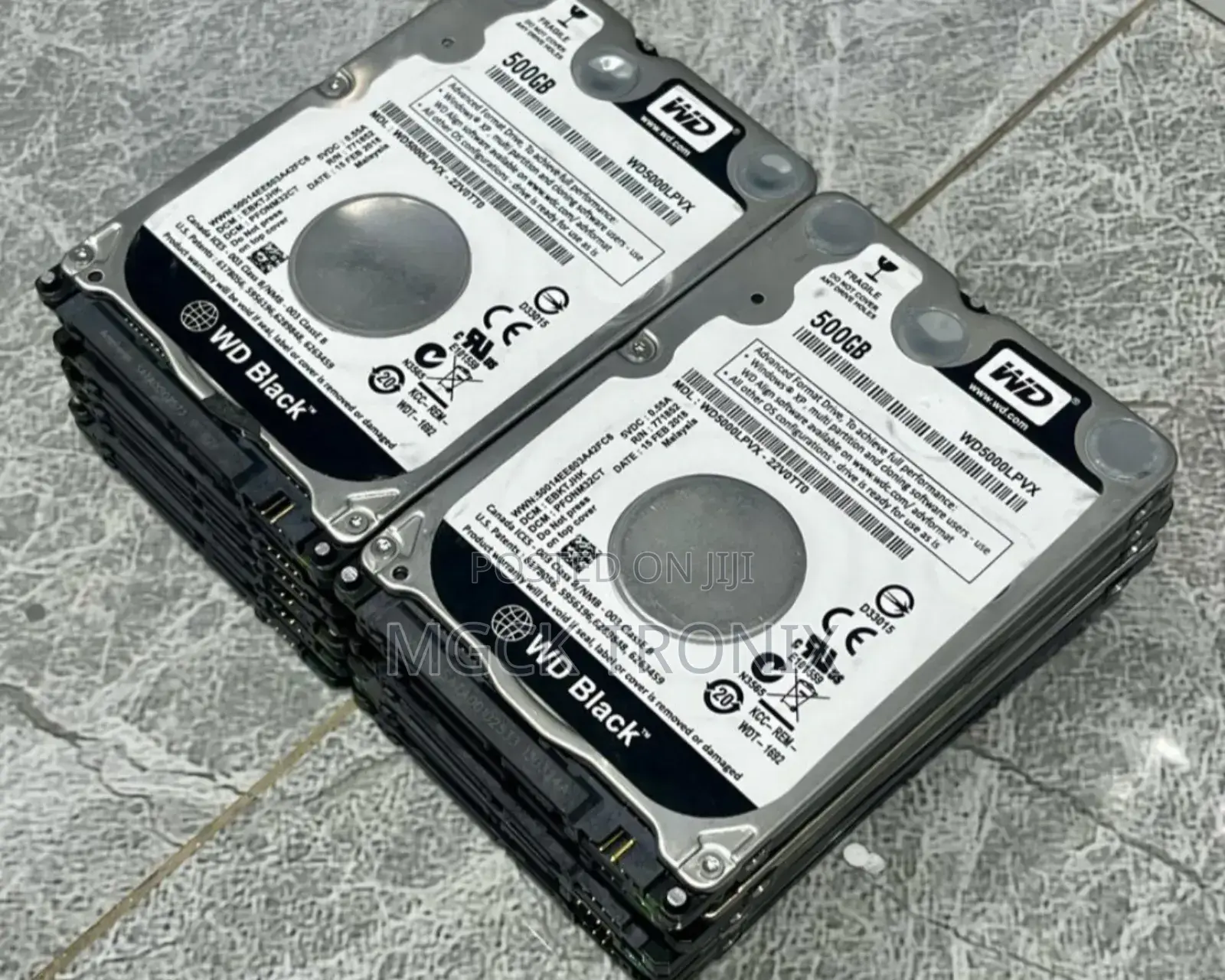 500gb Harddisk(Wd Toshiba)