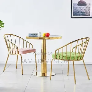 Classic Chairs ( Metal Legs+Fabric Velvet)