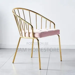 Classic Chairs ( Metal Legs+Fabric Velvet)
