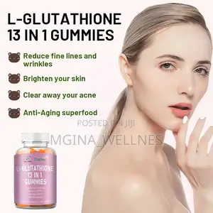 L-Glutathione 13 in 1 Gummies, 1200mg,