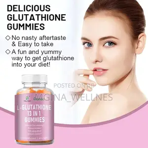 L-Glutathione 13 in 1 Gummies, 1200mg,