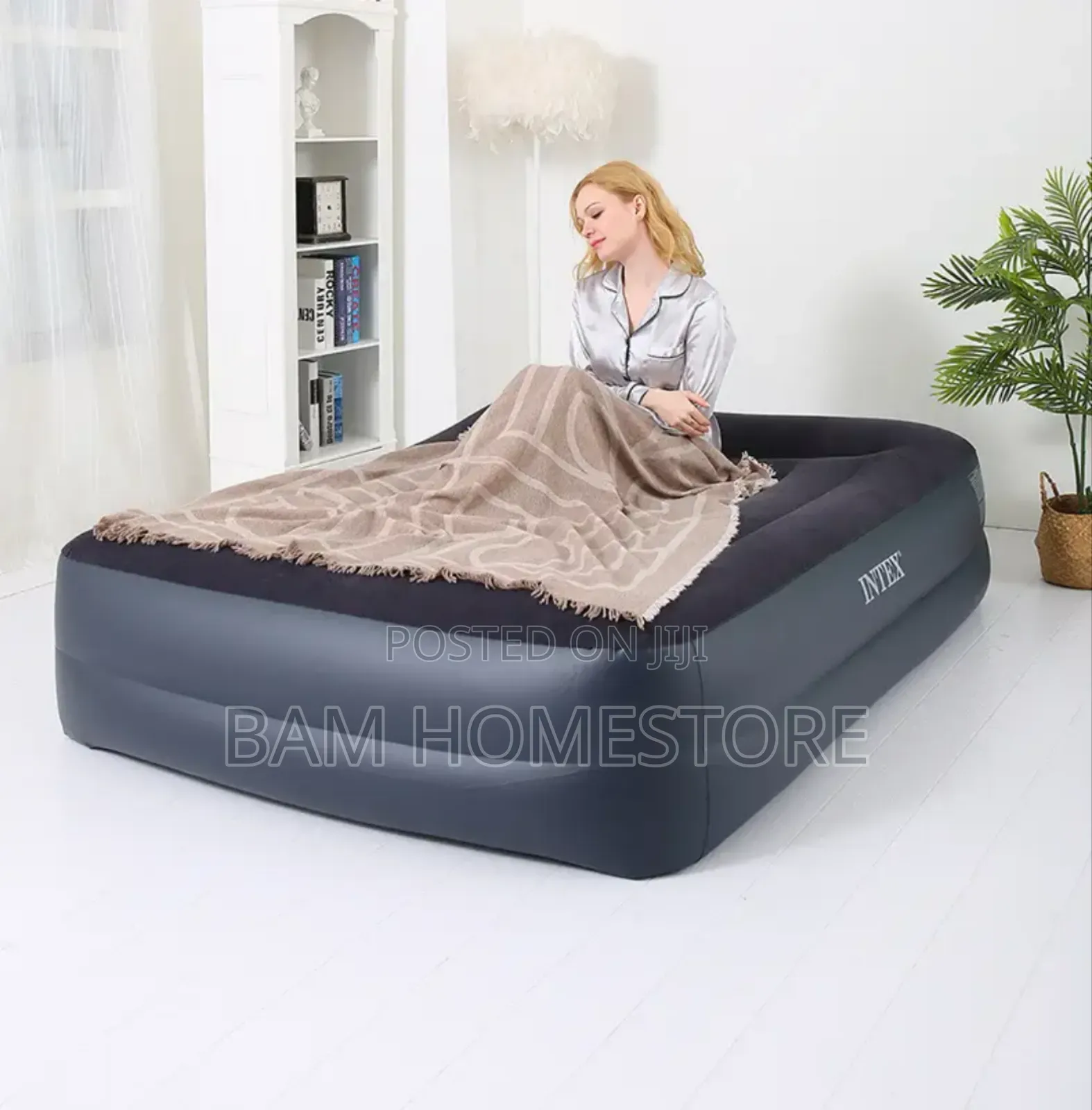 Airbed With Raised Pillow Rest(5*6 Nchi 16.5)