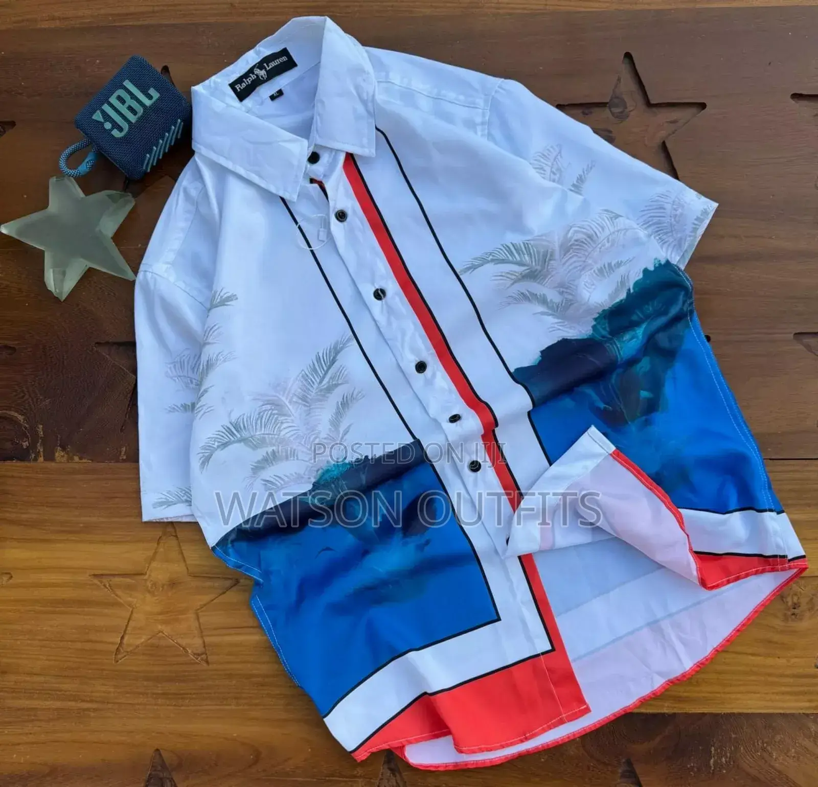 Shati Za Stock Classic Mpya Za Mikono Mifupi