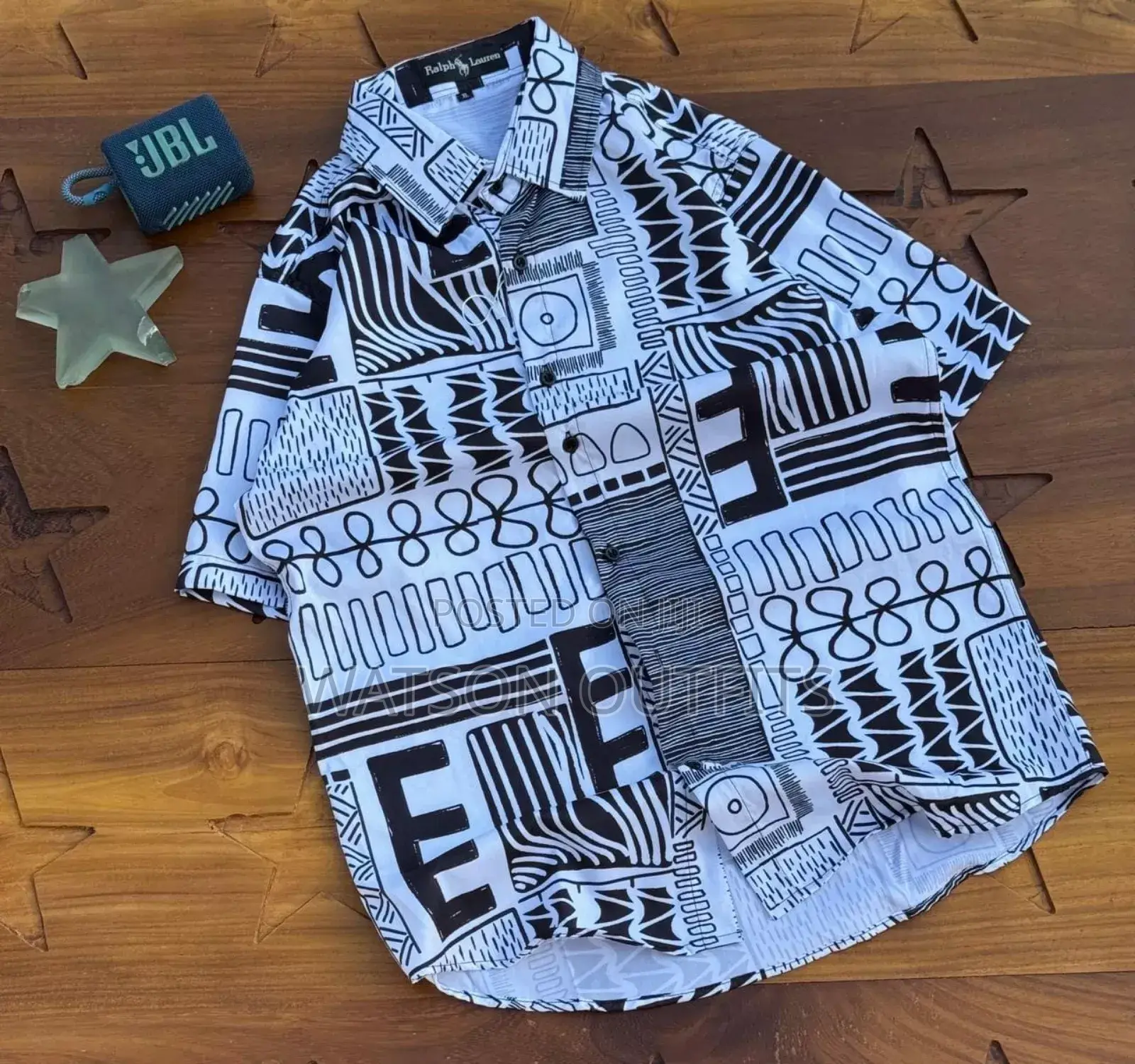 Shati Za Stock Classic Mpya Za Mikono Mifupi