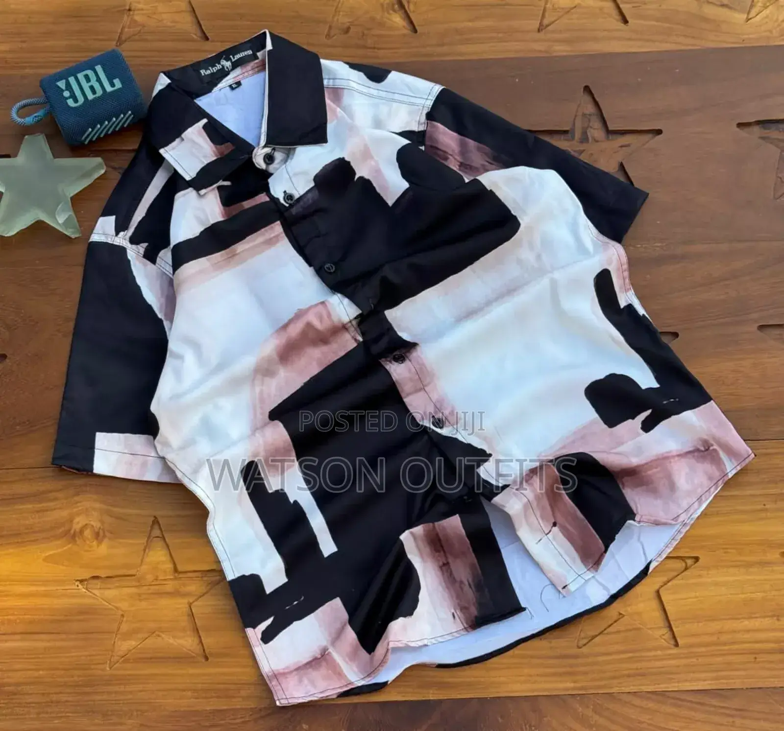 Shati Za Stock Classic Mpya Za Mikono Mifupi