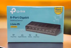 8-port Switch 2.5gb Poe + Rj45, 2x10g Sfp+ 80 Gbps Switching