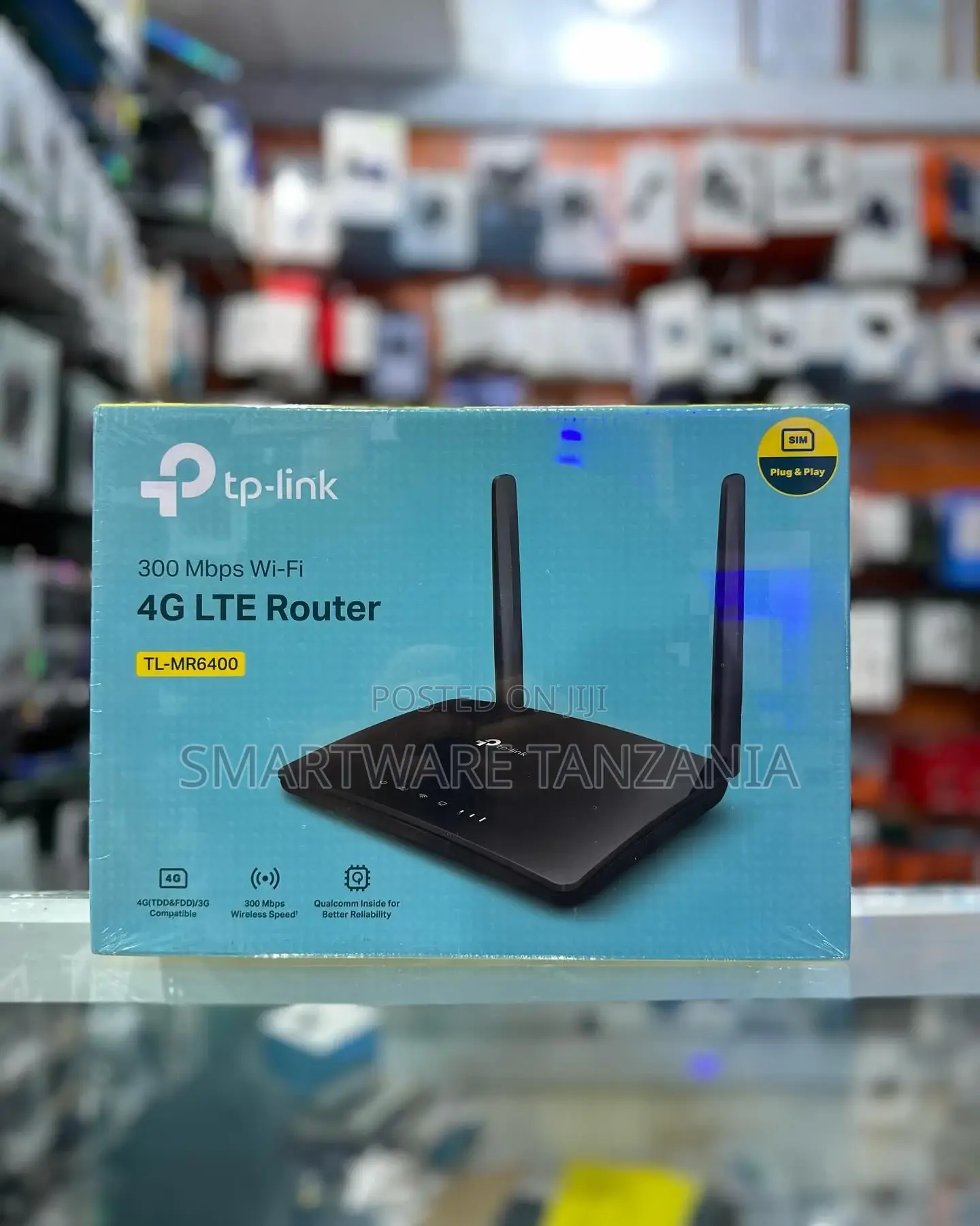 Tp-link Tl-mr6400 300mbps Wireless 4g Lte Router Sim Card