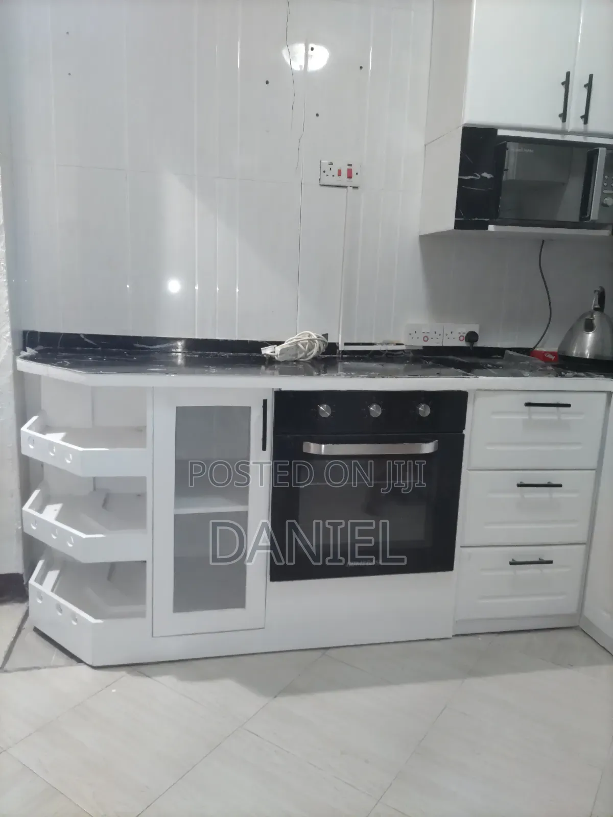 Kitchen Cabinets Full Set White Color