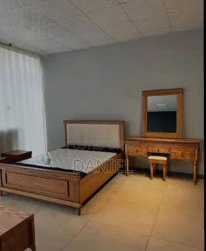 Seti Ya Kitanda Na Dressing Table Hard Wood