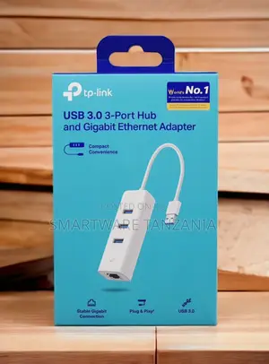 Usb Type-c 3-port Hub Gigabit Ethernet Adapter Ready To Use