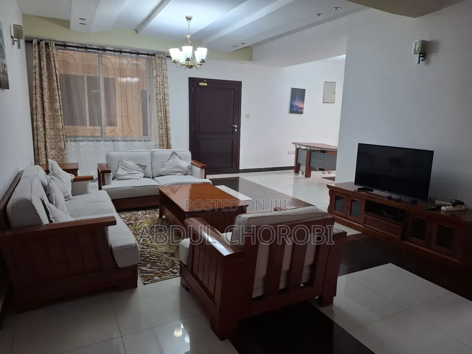 Furnished 3bdrm Apartment in Mikocheni for rent