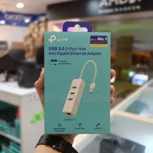 Usb 3.0 3-port Hub Gigabit Ethernet Adapter Usb Adapter