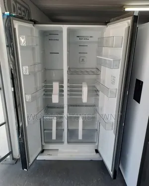 Hisense Fridge H670sdbl-Wd 508l Mirror White and Blue