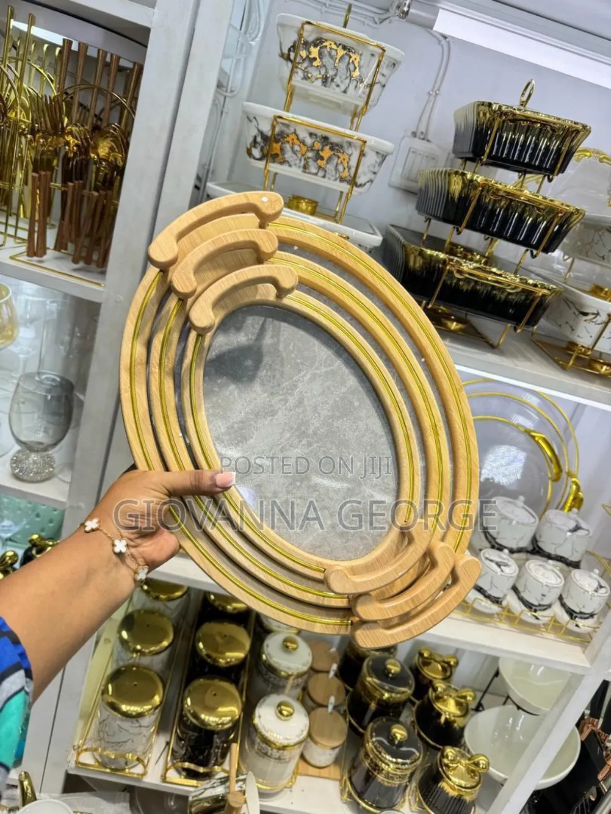 Tray Set Very Nice and Quality