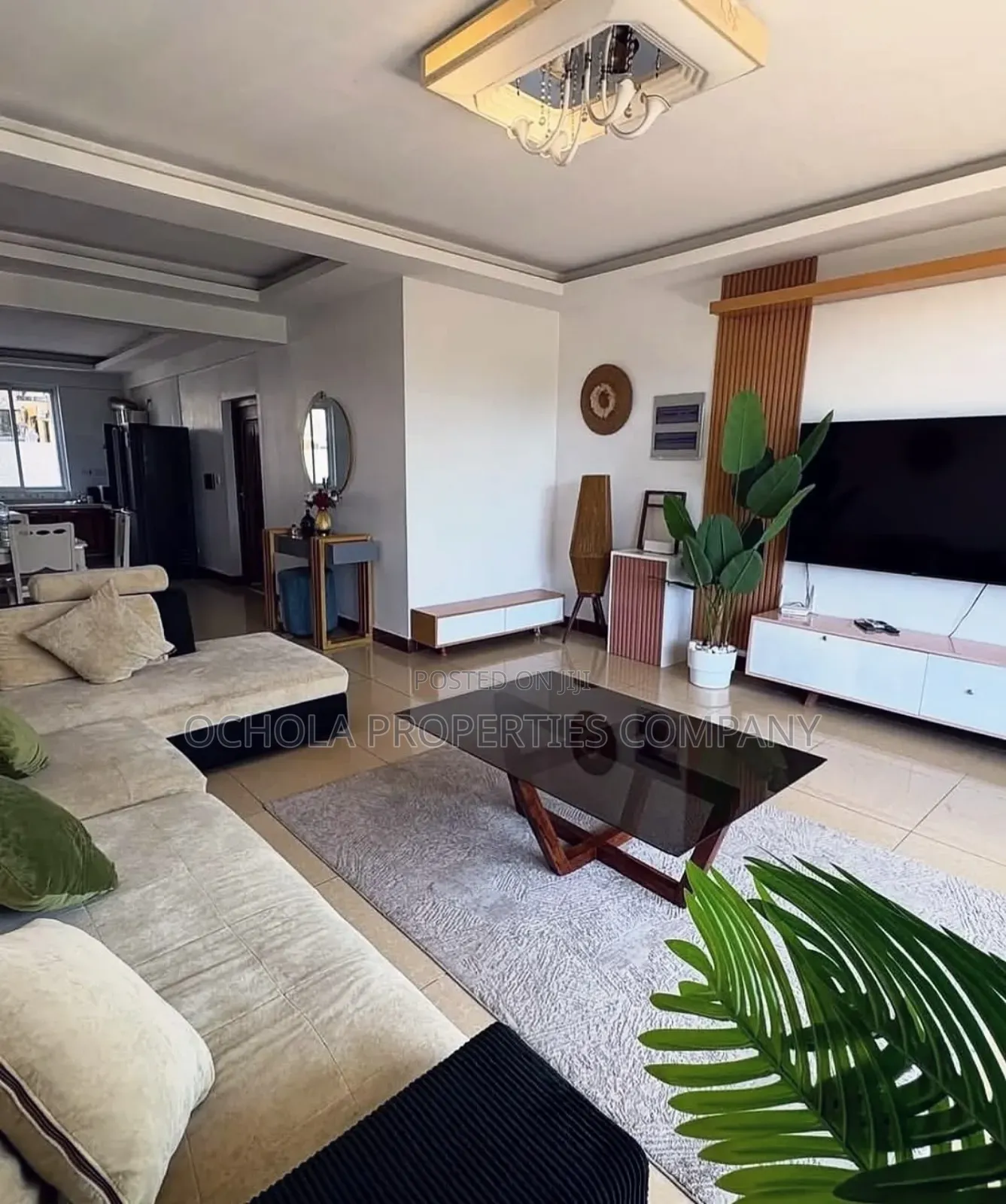 Furnished 3bdrm Apartment in Masaki for rent