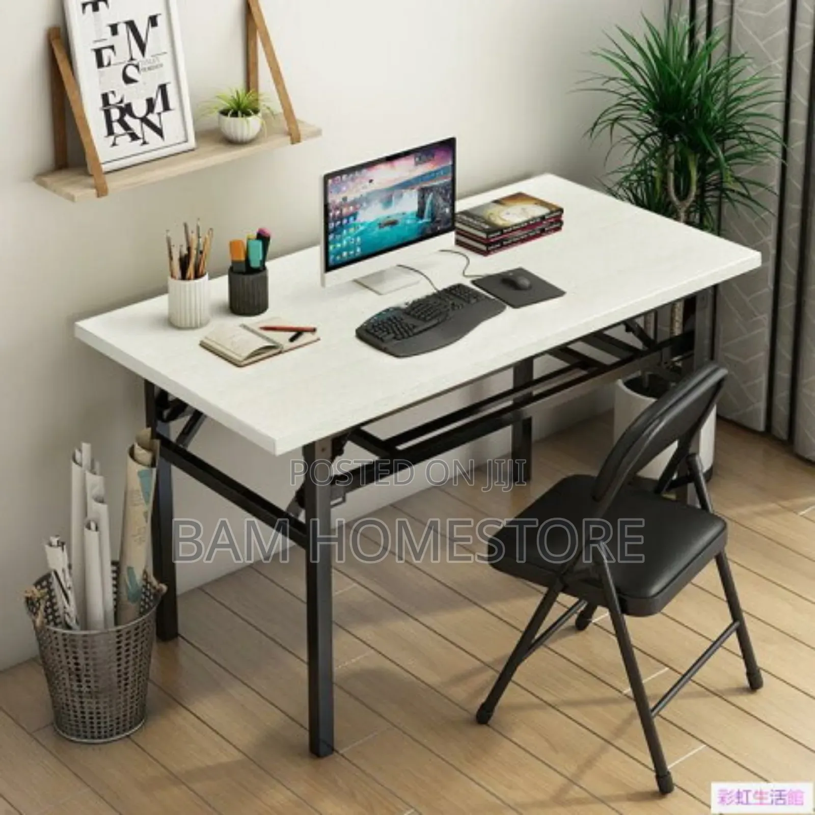 Foldable Table 120cm+ 1 Foldable Chair