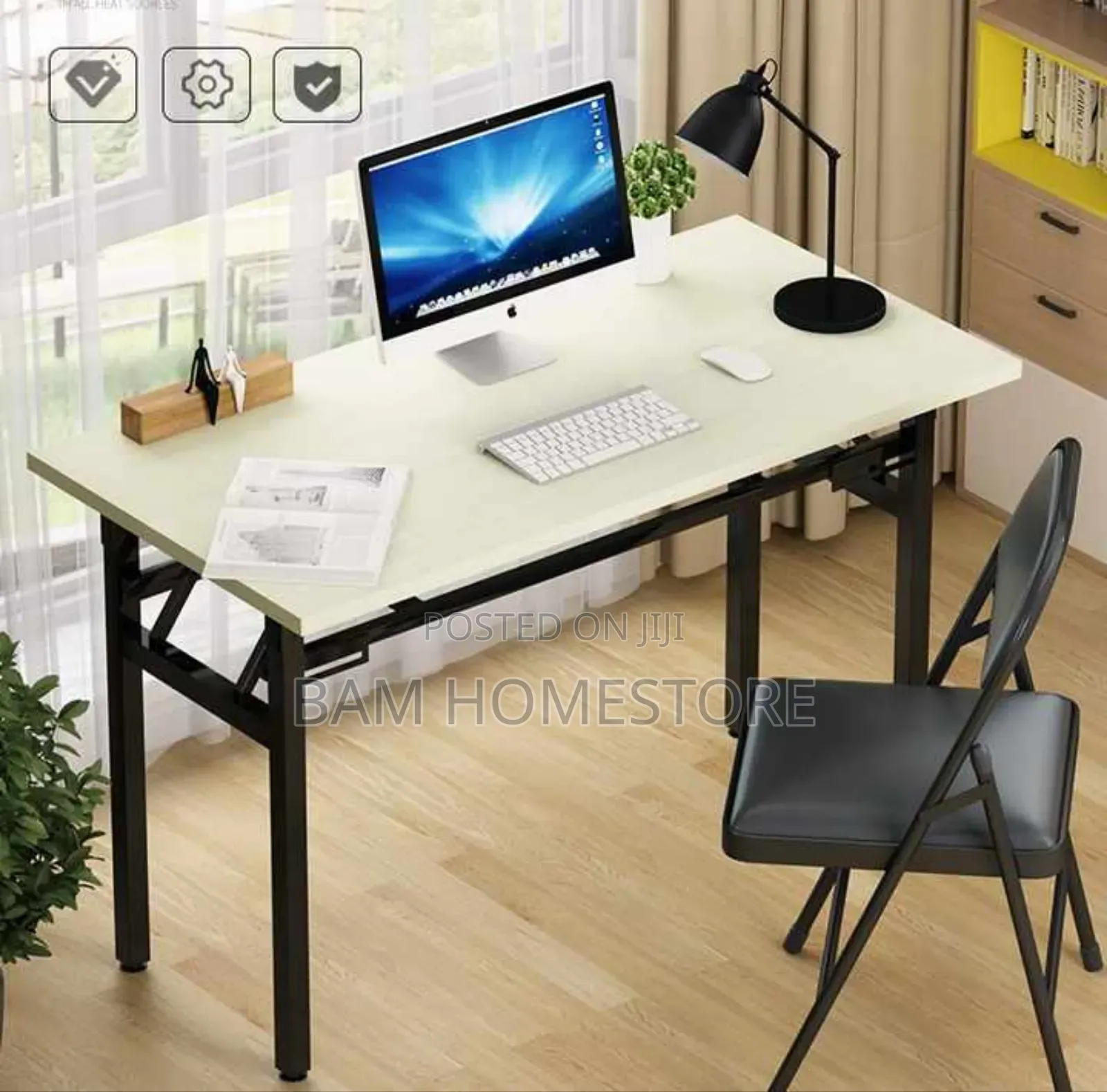 Foldable Table 120cm+ 1 Foldable Chair
