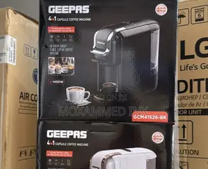 Geepas 4in1 Capsule Coffee Machine