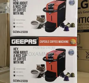 Geepas Capsule Coffee Machine
