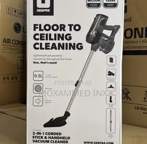 Geepas 2in1 Cordlesa Vacuum Cleaner