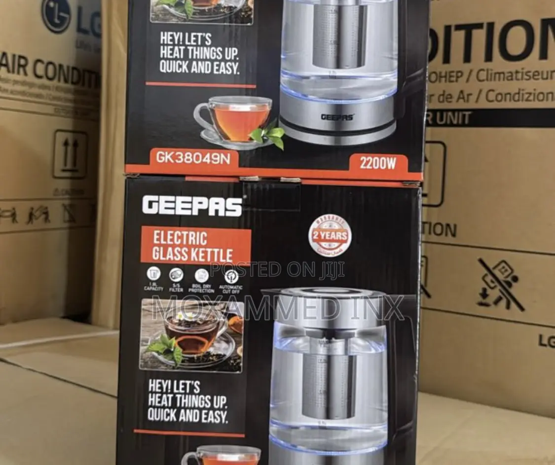 Geepas Electric Glass Kettle