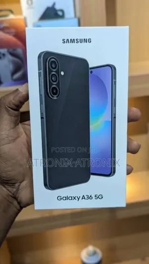 New Samsung Galaxy A36 256 GB Black