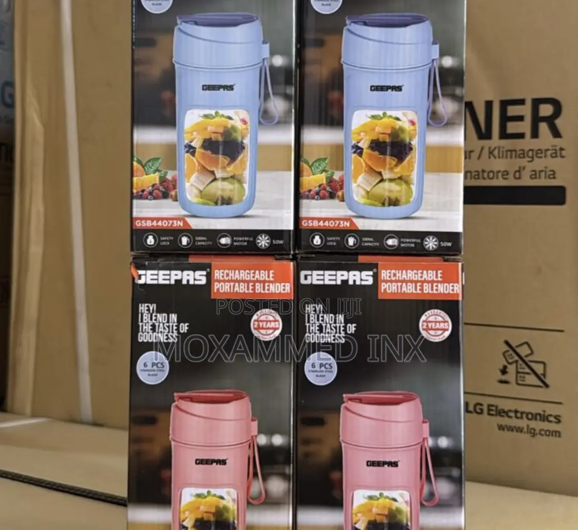 Geepas Rechargeable Portable Blender