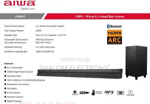 Aiwa Sounda Bar 450w.