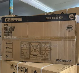 Geepas Built-in Stainless Steel Gas Hobs Ggc31043q