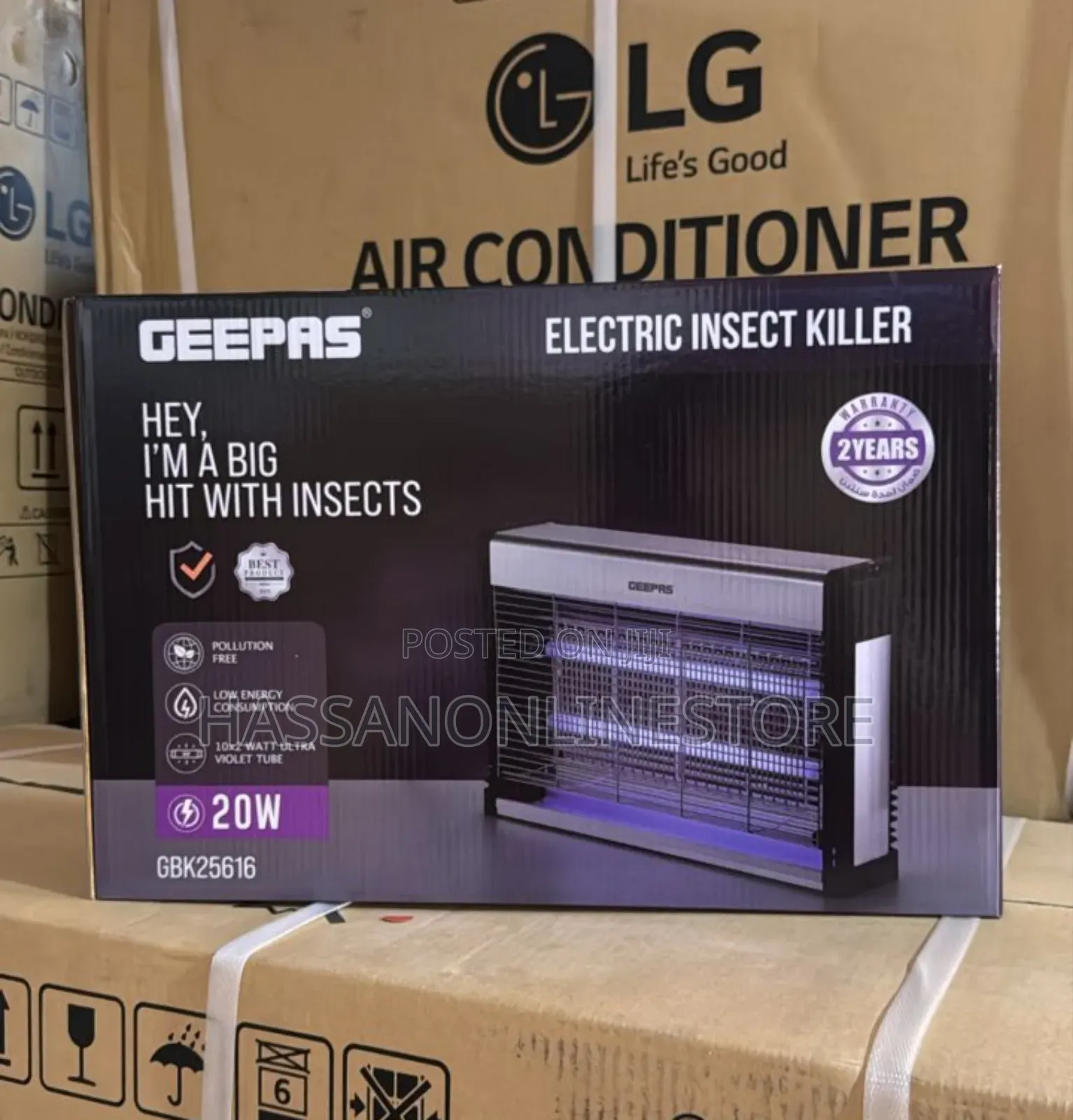 Geepas Electric Insect Killer 20w Gbk25616