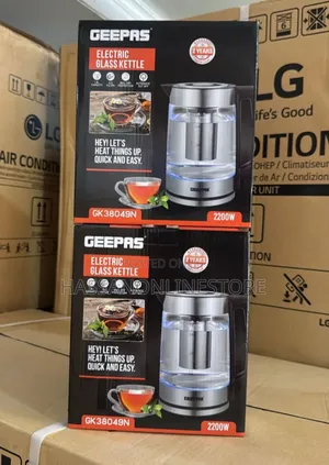 Geepas Electric Glass Kettle Gk3804