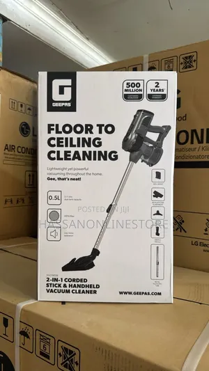 Geepas Stick and Handheld Vacuum Cleaner- Gvc19036