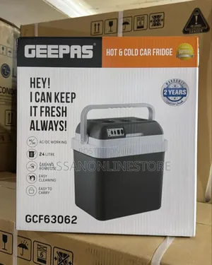 Geepas 24l Hot Cold Car Fridge Gcf63062