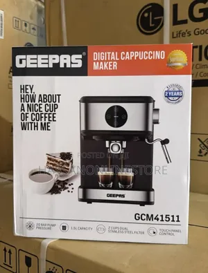 Geepas Digital Cappuccino Maker Gcm41511