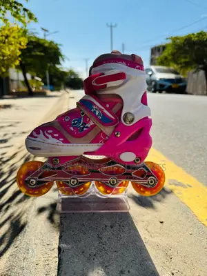Pink Skating Shoes for Kids Roller