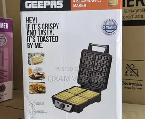 Geepas 4slice Waffle Maker