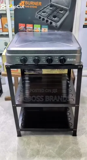 Basia Standing Gas Cooker 4 Burners
