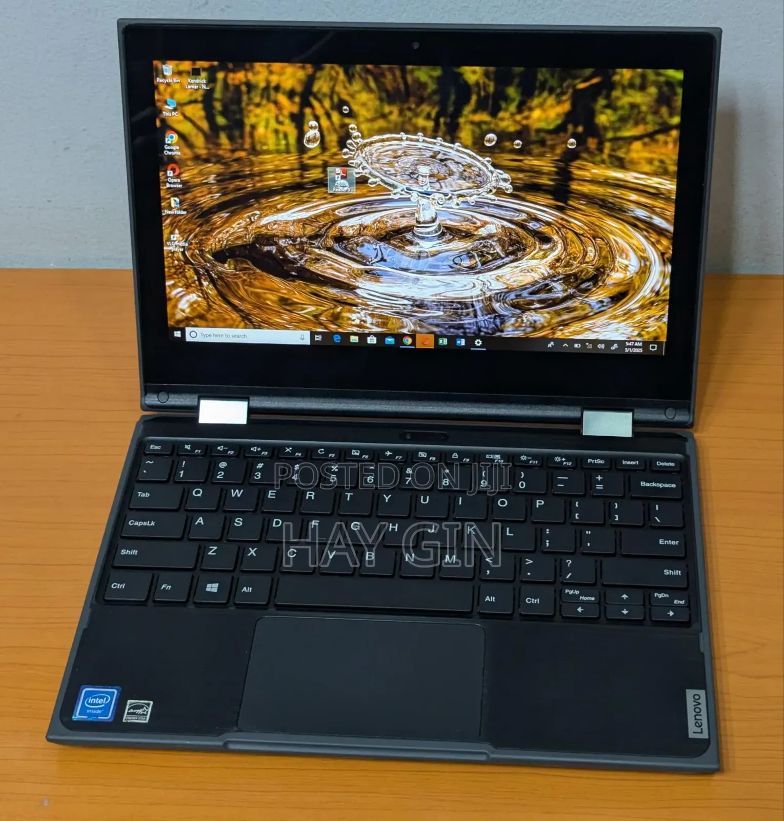 New Laptop Lenovo 300e 8GB Intel SSD 128GB