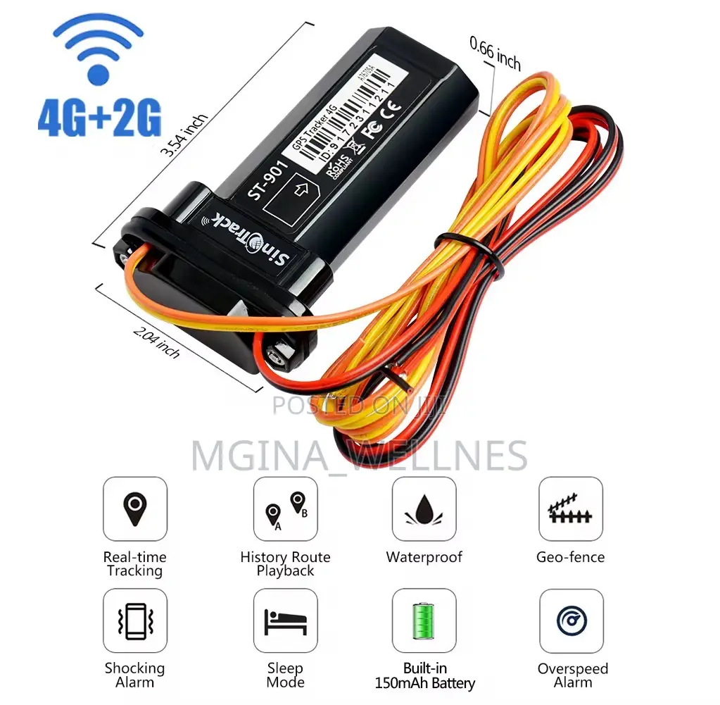 Sinotrack St-901 GPS Tracker, Device for Real-Time Tracking