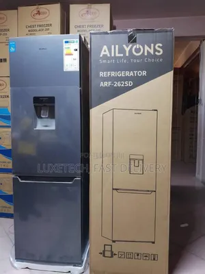 Ailyons Refrigerator 260 Liters Combi With Water Dispenser