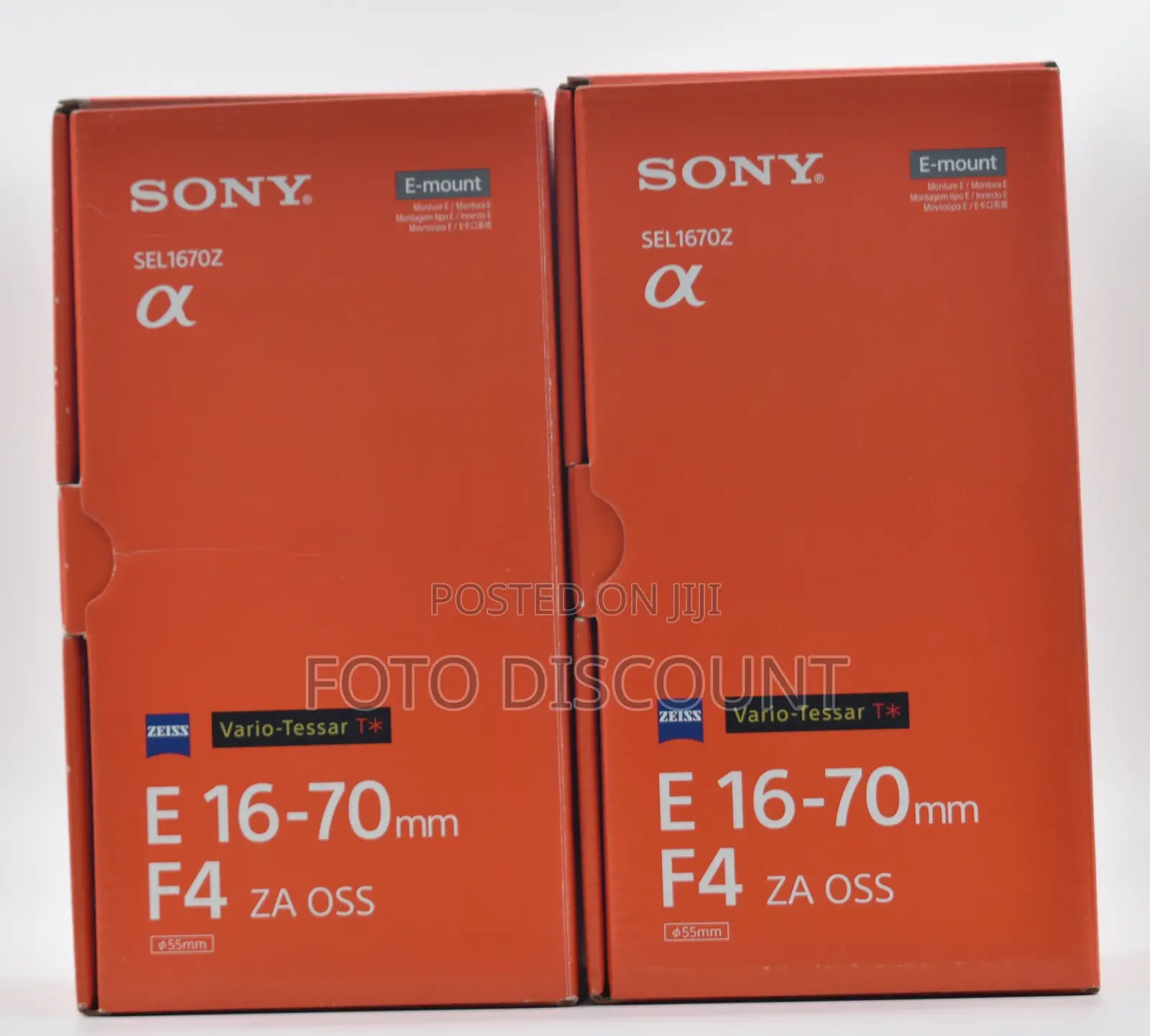 Sony Vario-Tessar T* E 16-70mm F/4 Za Oss Lens