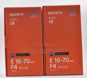 Sony Vario-Tessar T* E 16-70mm F/4 Za Oss Lens