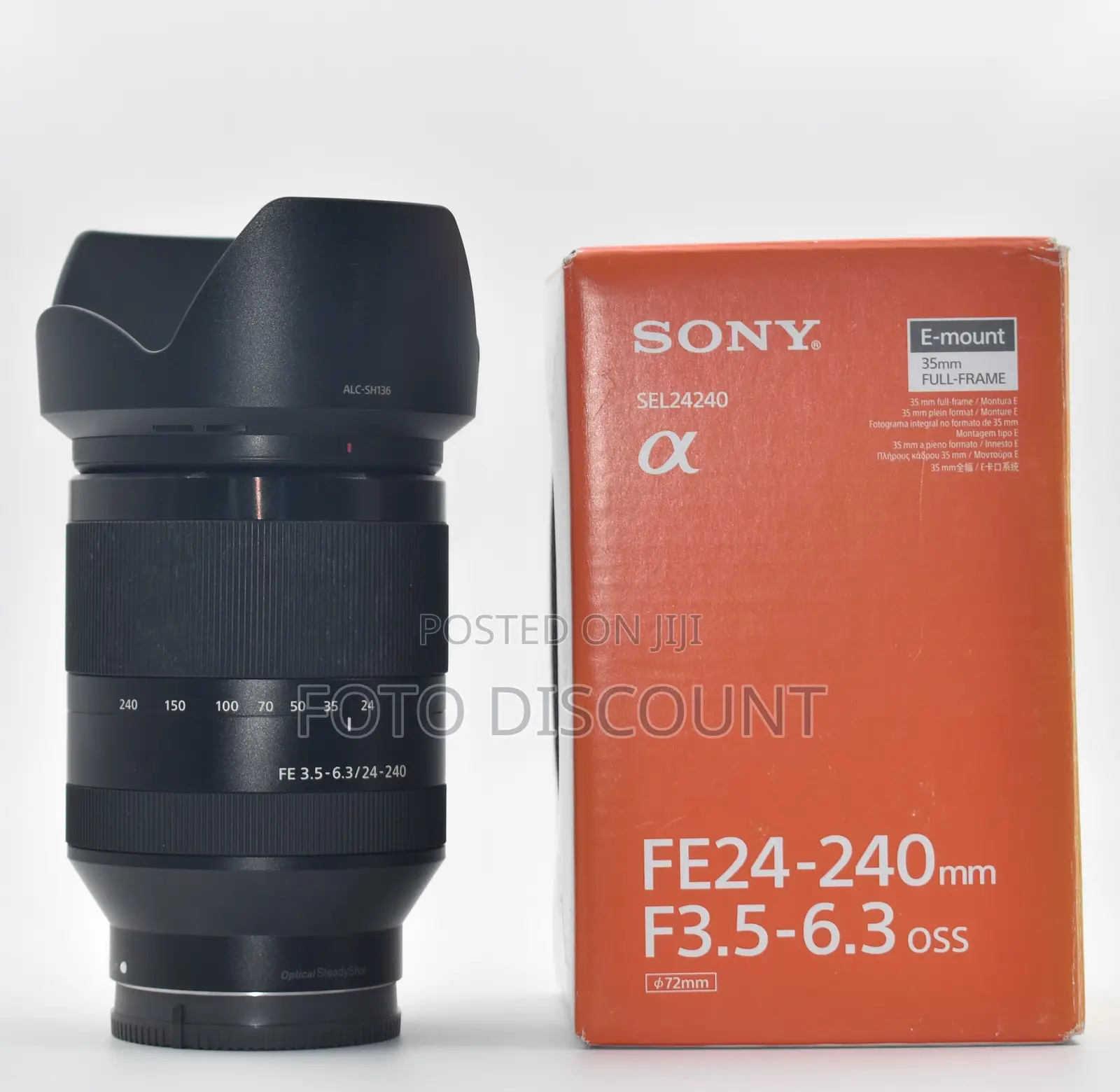 Sony Fe 24-240mm F/3.5-6.3 Oss Lens