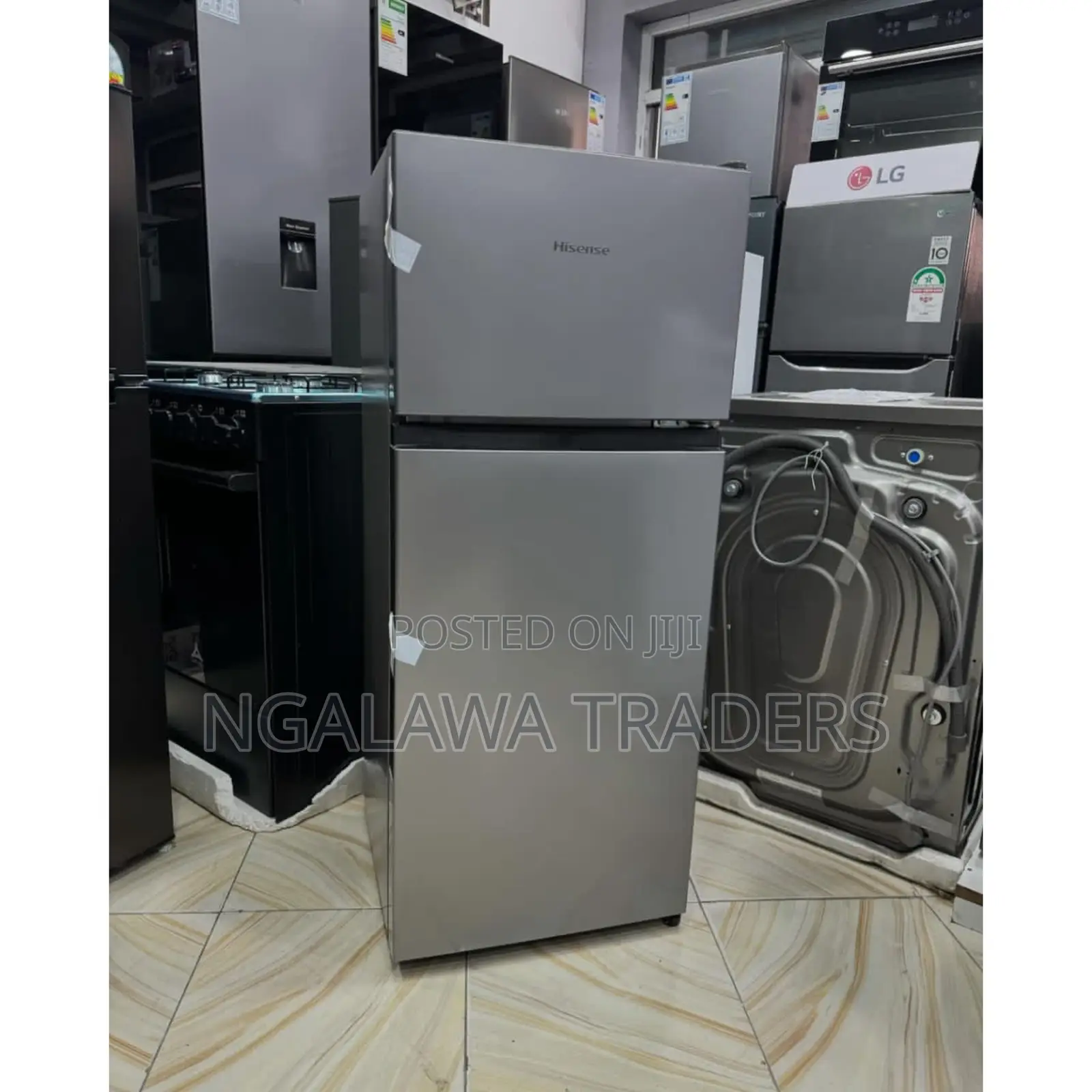 Hisense 120liter Double Door Fridge Rd16