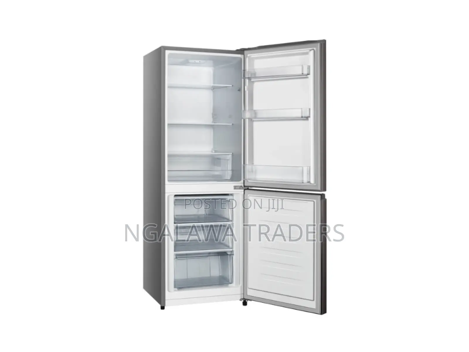 Hisense Refrigerator 225l Double Door, Bottom Freezerh300bts