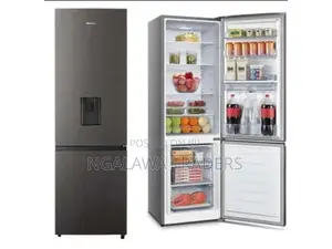 Hisense Refrigerator 263l Waterdispenser, Bottom Freezer