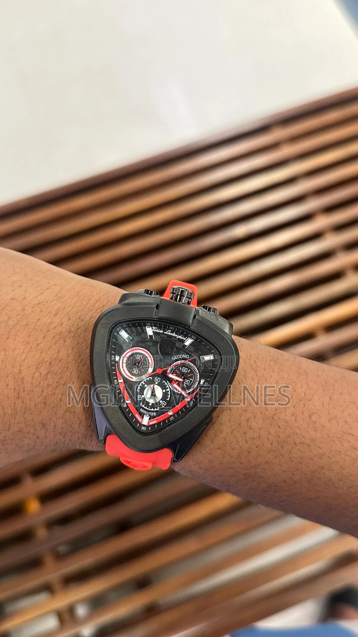 Luxury Lamborghini Men Chronograph All Working Wristwatch